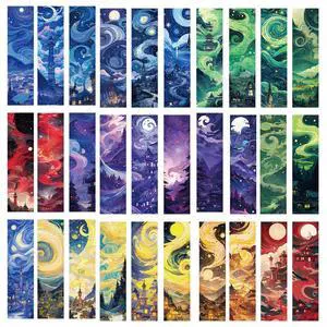 30 Pcs Fantasy Bookmarks for Kids Aesthetic Bookmark Watercolor Magic Bookmark for School Office Students Teens Book Reading Lovers Classroom Favors 30 Pcs Fantasy Bookmarks for Kids Aesthetic Bookmark Watercolor Magic Bookmark for School Office Students Teens Book Reading Lovers Classroom Favors