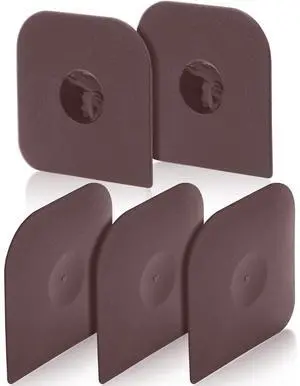 Pan Scraper Dish Scraper Tool Set, 5 Pack Plastic Pot Food Scraper | Nylon Plastic, Non-Scratch, Polycarbonat, For Cleaning Grease Burnt Food on Skillet,Dishes,Flat Top,4 Angle Thumb Scraper Pan Scraper Dish Scraper Tool Set, 5 Pack Plastic Pot Food Scraper | Nylon Plastic, Non-Scratch, Polycarbonat, For Cleaning Grease Burnt Food on Skillet,Dishes,Flat Top,4 Angle Thumb Scraper