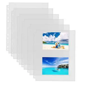 30 Pack 4x6 Photo Sleeves for 3 Ring Binder, Hold 120 Pictures | Heavy Duty Plastic Binder Sleeves, Photo Album Refill Pages, Acid Free Archival Page Protector, Binder Inserts for Postcard 30 Pack 4x6 Photo Sleeves for 3 Ring Binder, Hold 120 Pictures | Heavy Duty Plastic Binder Sleeves, Photo Album Refill Pages, Acid Free Archival Page Protector, Binder Inserts for Postcard