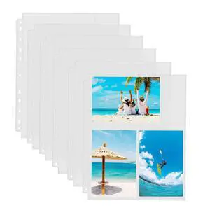 30 Pack 4x6 Photo Sleeves for 3 Ring Binder, Hold 180 Pictures | Heavy Duty Plastic Binder Sleeves, Photo Album Refill Pages, Acid Free Archival Page Protector, Binder Inserts for Postcard 30 Pack 4x6 Photo Sleeves for 3 Ring Binder, Hold 180 Pictures | Heavy Duty Plastic Binder Sleeves, Photo Album Refill Pages, Acid Free Archival Page Protector, Binder Inserts for Postcard