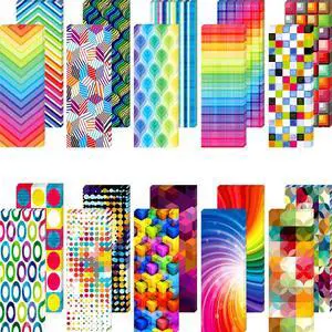 Laminated Book Markers Optical Reading Creative Bookmarks, 100 Pieces | 10 Styles Laminated Book Markers, Optical Bookmarks, Reading Creative Colored Bookmarks for Teacher Student Laminated Book Markers Optical Reading Creative Bookmarks, 100 Pieces | 10 Styles Laminated Book Markers, Optical Bookmarks, Reading Creative Colored Bookmarks for Teacher Student