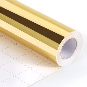Gold Wrapping Paper,17In x 33Ft Gift Wrapping Paper with Metallic Lustre | Solid Color Gold Wrap Paper Roll with Grid Cutting Lines, for Christmas Birthday Wedding Valentine Baby Shower Arts & Crafts Gold Wrapping Paper,17In x 33Ft Gift Wrapping Paper with Metallic Lustre | Solid Color Gold Wrap Paper Roll with Grid Cutting Lines, for Christmas Birthday Wedding Valentine Baby Shower Arts & Crafts