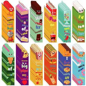 72 Pieces Scented Scratch and Sniff Bookmarks for Kids, 12 Styles | Snack Fruit Scented Bookmarks Funny Classroom Smelly Bookmark for Students Teenager School Office Home 72 Pieces Scented Scratch and Sniff Bookmarks for Kids, 12 Styles | Snack Fruit Scented Bookmarks Funny Classroom Smelly Bookmark for Students Teenager School Office Home