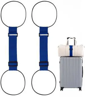 2 Pack Luggage Connector Straps for Suitcases 25 Colors, Adjustable Elastic Travel Bag Strap with Dual Stability Design, Add-a-Bag Hands-Free Luggage Belt, Fits Most Carry-On & Checked Luggage 2 Pack Luggage Connector Straps for Suitcases 25 Colors, Adjustable Elastic Travel Bag Strap with Dual Stability Design, Add-a-Bag Hands-Free Luggage Belt, Fits Most Carry-On & Checked Luggage