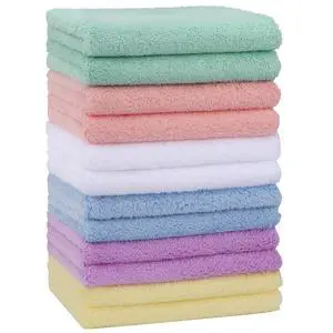 Baby Washcloths 12 Pack Microfiber Coral Fleece Soft Wash Cloths | Extra Absorbent, Gentle on Sensitive Skin, for Newborn Infants & Toddlers, Baby Bath Face Towel Reusable, 7 x 9" Multicolor Baby Washcloths 12 Pack Microfiber Coral Fleece Soft Wash Cloths | Extra Absorbent, Gentle on Sensitive Skin, for Newborn Infants & Toddlers, Baby Bath Face Towel Reusable, 7 x 9" Multicolor
