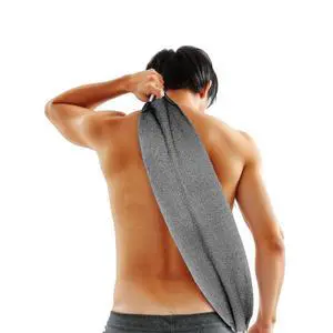 Exfoliating Back Scrubber for Shower with Handles, Double-Sided Body Scrub Towel, Stretchable Extra Long Deep Cleaning Bath Cloth for Women and Men (Grey) Exfoliating Back Scrubber for Shower with Handles, Double-Sided Body Scrub Towel, Stretchable Extra Long Deep Cleaning Bath Cloth for Women and Men (Grey)