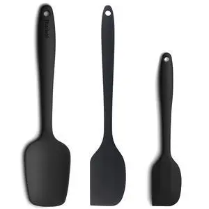 3 Pcs Silicone Spatula,Food Grade Rubber Spatula, Spatulas Silicone Heat Resistant, for Baking, Cooking, non Stick, Dishwasher Safe, BPA Free 3 Pcs Silicone Spatula,Food Grade Rubber Spatula, Spatulas Silicone Heat Resistant, for Baking, Cooking, non Stick, Dishwasher Safe, BPA Free