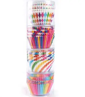 Cupcake Baking Paper Cups Rainbow Combo Disposable Baking Cups | Colorful Muffin Cupcake Liners Set Standard Size, Pack of 400 Cupcake Baking Paper Cups Rainbow Combo Disposable Baking Cups | Colorful Muffin Cupcake Liners Set Standard Size, Pack of 400