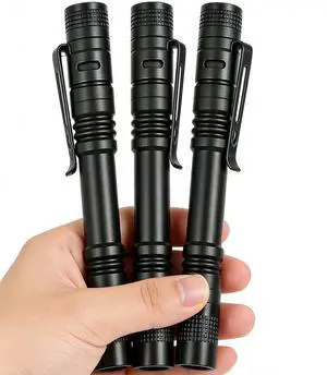 Otryad Pen Flashlight 3Packs,Super Bright LED Pocket Flashlights with Clip | Aluninum Alloy,Small Pen Lights,IPX4 Waterproof,EDC Flashlight,for Camping Home Emergency Inspection Outdoor Otryad Pen Flashlight 3Packs,Super Bright LED Pocket Flashlights with Clip | Aluninum Alloy,Small Pen Lights,IPX4 Waterproof,EDC Flashlight,for Camping Home Emergency Inspection Outdoor