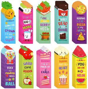 Eersida 60 Pcs Scented Bookmarks for Kids, Fruit Food 10 Styles | Assorted Designs Scratch and Sniff, Fruit Food Theme Sayings for Students, Teens, Food Lovers, Bulk Reading Reward Gifts Eersida 60 Pcs Scented Bookmarks for Kids, Fruit Food 10 Styles | Assorted Designs Scratch and Sniff, Fruit Food Theme Sayings for Students, Teens, Food Lovers, Bulk Reading Reward Gifts
