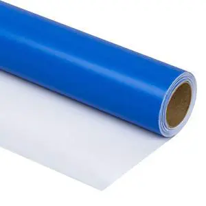 RUSPEPA Royal Blue Wrapping Paper Solid Color - Mini Roll - for Wedding, Birthday, Shower, Congrats, and Holiday - 17 Inches X 32.8 Feet RUSPEPA Royal Blue Wrapping Paper Solid Color - Mini Roll - for Wedding, Birthday, Shower, Congrats, and Holiday - 17 Inches X 32.8 Feet