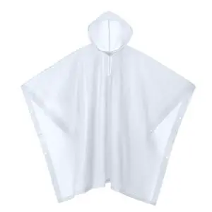 RINJOY Waterproof Rain Poncho, Reusable Hooded Raincoat, White | Unisex EVA Raincoats, Lightweight, Packable for Emergency, Hiking, Camping, Outdoor Activities, One Size RINJOY Waterproof Rain Poncho, Reusable Hooded Raincoat, White | Unisex EVA Raincoats, Lightweight, Packable for Emergency, Hiking, Camping, Outdoor Activities, One Size