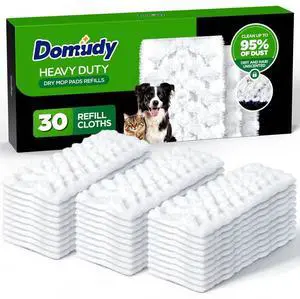 Heavy Duty Dry Sweeping Cloth Refills for Swiffer Sweeper Pet, Unscented Dry Sweeping Pad for Deep Clean, Disposable Mop Pad Refills for Home, Bathroom, Kitchen (30 Count) Heavy Duty Dry Sweeping Cloth Refills for Swiffer Sweeper Pet, Unscented Dry Sweeping Pad for Deep Clean, Disposable Mop Pad Refills for Home, Bathroom, Kitchen (30 Count)