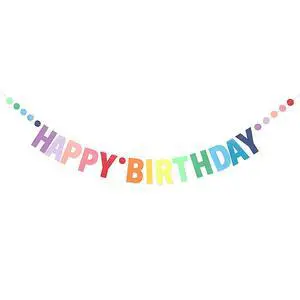 Happy Birthday Banner, Personalized Colorful Gradient Letters Banner, Rainbow Birthday Party Circle Dots Hanging Decorations for Kids Baby Adults Birthday Decorations Party Supplies Happy Birthday Banner, Personalized Colorful Gradient Letters Banner, Rainbow Birthday Party Circle Dots Hanging Decorations for Kids Baby Adults Birthday Decorations Party Supplies