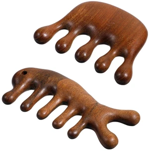2 Pack Wooden Wide Tooth Hair Comb Head Massage Tool | Sandalwood Wide Tooth Comb Dandruff Combs for Hair Growth, Handmade Gua Sha Tool for Women Men, Hair Care, Head Massage 2 Pack Wooden Wide Tooth Hair Comb Head Massage Tool | Sandalwood Wide Tooth Comb Dandruff Combs for Hair Growth, Handmade Gua Sha Tool for Women Men, Hair Care, Head Massage