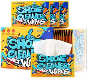 COZGO Shoe Cleaner Wipes, Shoe Cleaning Wipes for Sneakers, Leather, Canvas, Portable On-the-Go Shoe Care for Stain Removal (30 pack) COZGO Shoe Cleaner Wipes, Shoe Cleaning Wipes for Sneakers, Leather, Canvas, Portable On-the-Go Shoe Care for Stain Removal (30 pack)