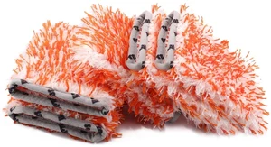 Microfiber Car Wash Mitt for Small Area, 5Pcs Ultra Absorbent Car Wash Gloves, Plush Fiber Cloth Material, Safe Washing with Any Soap, Bucket, Foam Gun, Foam Cannon, 6.5Inch x 5.5Inch Size Microfiber Car Wash Mitt for Small Area, 5Pcs Ultra Absorbent Car Wash Gloves, Plush Fiber Cloth Material, Safe Washing with Any Soap, Bucket, Foam Gun, Foam Cannon, 6.5Inch x 5.5Inch Size