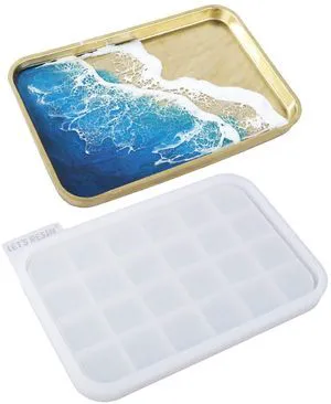 Resin Tray Mold,Rectangle Rolling Tray Molds for Resin,Sturdy Silicone Tray Moulds with Edges,Large Rolling Tray Molds for Epoxy Casting,DIY Jewelry Holder,Home Decoration Resin Tray Mold,Rectangle Rolling Tray Molds for Resin,Sturdy Silicone Tray Moulds with Edges,Large Rolling Tray Molds for Epoxy Casting,DIY Jewelry Holder,Home Decoration