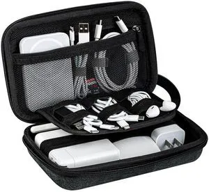 Travel Accessories Organizer Case, Portable Electronic Pouch Gadget Bag for MacBook Power Adapter Chargers, Cables, Power Bank, Mouse, Stylus Pen, Earphone, SD Card, USB Flash Drive Travel Accessories Organizer Case, Portable Electronic Pouch Gadget Bag for MacBook Power Adapter Chargers, Cables, Power Bank, Mouse, Stylus Pen, Earphone, SD Card, USB Flash Drive