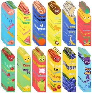 72 Pcs Scented Bookmarks for Kids Scratch Sniff Bookmarks Bulk | Summer Fruit Smelly Bookmark for Classroom Back to School Reading Prizes Cute Students Rewards 12 Styles 72 Pcs Scented Bookmarks for Kids Scratch Sniff Bookmarks Bulk | Summer Fruit Smelly Bookmark for Classroom Back to School Reading Prizes Cute Students Rewards 12 Styles