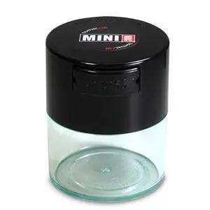 Portable Vacuum Sealed Airtight Container, Black/Clear | Vacuum Seal Container for Coffee, Tea, Herbs & Spices, Airtight, Portable, Travel-Ready, 10-30g Portable Vacuum Sealed Airtight Container, Black/Clear | Vacuum Seal Container for Coffee, Tea, Herbs & Spices, Airtight, Portable, Travel-Ready, 10-30g