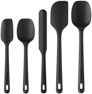 5 Pieces Silicone Spatulas Set, Heat Resistant Rubber Spatula | Food Grade Silicone, Heat Resistant Up to 600°F, Upgrade Strong Handle, Safe for Nonstick Cookware,Ideal for Cooking & Baking 5 Pieces Silicone Spatulas Set, Heat Resistant Rubber Spatula | Food Grade Silicone, Heat Resistant Up to 600°F, Upgrade Strong Handle, Safe for Nonstick Cookware,Ideal for Cooking & Baking
