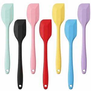 Silicone Spatulas 7Pcs, 8.46 Inch Small Spatula Set, BPA-Free | Heat Resistant 572, Seamless One Piece Design, Non-Stick, Baking Mixing Tool, Dishwasher Safe for Cooking, Baking Silicone Spatulas 7Pcs, 8.46 Inch Small Spatula Set, BPA-Free | Heat Resistant 572, Seamless One Piece Design, Non-Stick, Baking Mixing Tool, Dishwasher Safe for Cooking, Baking