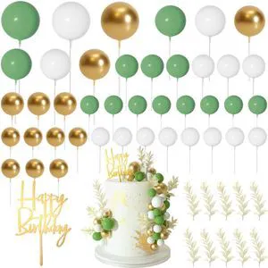 Ball Cake Toppers Boho Grass Cake Topper Ball Cake Insert Decoration for Birthday Wedding Baby Shower Party Decorations Boho Themed Party Supplies (greengoldwhite) Ball Cake Toppers Boho Grass Cake Topper Ball Cake Insert Decoration for Birthday Wedding Baby Shower Party Decorations Boho Themed Party Supplies (greengoldwhite)