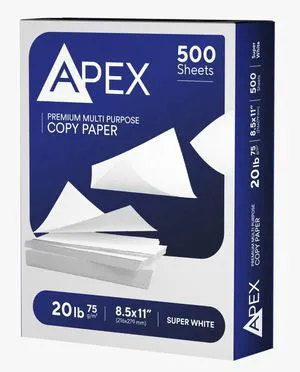 Copy Paper, Printer Paper, Multipurpose, Printer Paper 8.5 x 11 White, 92 Bright, White Paper, Office Supplies, 500 Sheets 20lb Per Ream (1 Reams 500 Sheets) Copy Paper, Printer Paper, Multipurpose, Printer Paper 8.5 x 11 White, 92 Bright, White Paper, Office Supplies, 500 Sheets 20lb Per Ream (1 Reams 500 Sheets)