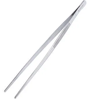 12 Inch Kitchen Tweezers Fine Tweezer Tongs, Stainless Steel Food Tweezers Multi-function Precision Serrated Tips Cooking Tongs Kitchen Serving Tong 12 Inch Kitchen Tweezers Fine Tweezer Tongs, Stainless Steel Food Tweezers Multi-function Precision Serrated Tips Cooking Tongs Kitchen Serving Tong