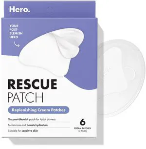 Rescue Patch Moisturizing Post-Blemish Cream Patch, 6 Ct | 3 Pairs for Face, Provides Instant Moisture and Long-Lasting Hydration, Dermatologist-Tested, Wont Clog Pores Rescue Patch Moisturizing Post-Blemish Cream Patch, 6 Ct | 3 Pairs for Face, Provides Instant Moisture and Long-Lasting Hydration, Dermatologist-Tested, Wont Clog Pores