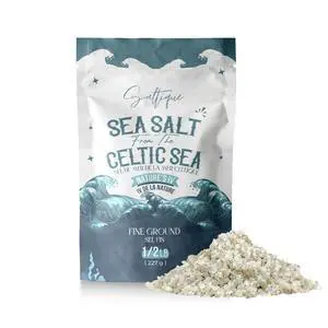 Sea Salt Fine From the Sea 1/2lb- 100% Unrefined Sea Salt Packed with 82 Minerals Helping You Stay Hydrated, Improve Electrolyte Balance, and Optimal Muscle Function - Doctor Recommended Sea Salt Fine From the Sea 1/2lb- 100% Unrefined Sea Salt Packed with 82 Minerals Helping You Stay Hydrated, Improve Electrolyte Balance, and Optimal Muscle Function - Doctor Recommended
