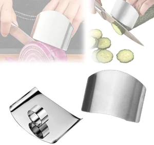 wefaner Stainless Steel Finger Guards for Cutting, Hand Protector Finger Protector Avoid Injury When Cutting Vegetables, Meat, Slicing and Dicing Safe Chopping Tools. (2) wefaner Stainless Steel Finger Guards for Cutting, Hand Protector Finger Protector Avoid Injury When Cutting Vegetables, Meat, Slicing and Dicing Safe Chopping Tools. (2)