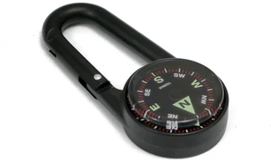 Compass Carabiner, Liquid-Filled Navigation Tool for Hiking, Camping, Survival, Outdoors & Orienteering Compass Carabiner, Liquid-Filled Navigation Tool for Hiking, Camping, Survival, Outdoors & Orienteering