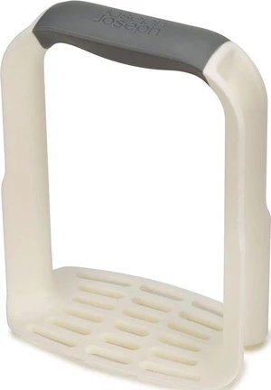 20140 Easy-Mash Plastic Potato Masher Ergonomic with Non-slip Grip and Pan-scraping Edges Dishwasher Safe, One-size, White 20140 Easy-Mash Plastic Potato Masher Ergonomic with Non-slip Grip and Pan-scraping Edges Dishwasher Safe, One-size, White