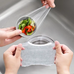 Kitchen Sink Strainer Mesh Bag- 200 PCS Disposable Sink Net Strainer Filter Bags for Sink Drain for Collecting Kitchen Food Waste Leftover Garbage Kitchen Sink Strainer Mesh Bag- 200 PCS Disposable Sink Net Strainer Filter Bags for Sink Drain for Collecting Kitchen Food Waste Leftover Garbage