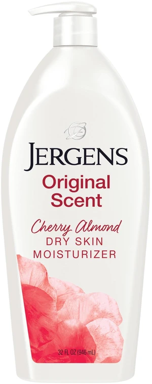 Cherry Almond Hand & Body Lotion, Dry Skin, 32 fl oz | Fast-Absorbing Moisturizer, Vitamins E, C & B5, Softens Dry Skin, Dermatologist Tested, Cherry Almond Scent Cherry Almond Hand & Body Lotion, Dry Skin, 32 fl oz | Fast-Absorbing Moisturizer, Vitamins E, C & B5, Softens Dry Skin, Dermatologist Tested, Cherry Almond Scent