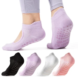 CoolMate Yoga Socks with Grips for Women, Non Slip Pilates Socks | Cotton-polyester-elastane blend, arch support, silicone grip sole, closed-toe design, CoolMate Yoga Socks with Grips for Women, Non Slip Pilates Socks | Cotton-polyester-elastane blend, arch support, silicone grip sole, closed-toe design,