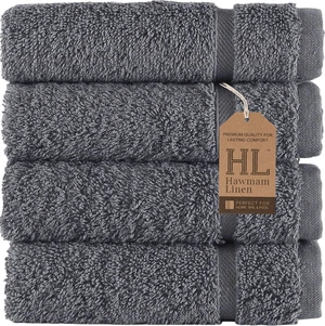Washcloth Set Premium Original Turkish Cotton, Hotel Quality for Maximum Softness & Absorbency Face Towels for Hand, Kitchen & Cleaning (White Washcloths Set) Cool Grey Washcloth Set Premium Original Turkish Cotton, Hotel Quality for Maximum Softness & Absorbency Face Towels for Hand, Kitchen & Cleaning (White Washcloths Set) Cool Grey