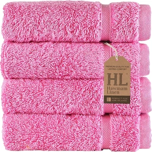 Washcloth Set Premium Original Turkish Cotton, Hotel Quality for Maximum Softness & Absorbency Face Towels for Hand, Kitchen & Cleaning (White Washcloths Set) Pink Washcloth Set Premium Original Turkish Cotton, Hotel Quality for Maximum Softness & Absorbency Face Towels for Hand, Kitchen & Cleaning (White Washcloths Set) Pink