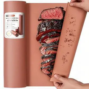 18" x 200' (2400") Pink Butcher Paper Roll for Smoker BBQ Grilling Smoking Meat Unbleached Uncoated Unwaxed Peach (Pink, 18" x 200') 18" x 200' (2400") Pink Butcher Paper Roll for Smoker BBQ Grilling Smoking Meat Unbleached Uncoated Unwaxed Peach (Pink, 18" x 200')