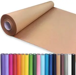 Brown Kraft Paper Roll 36" x 1,440" (120') for Craft Bulletin Board Paper Art Table Covering Crafting Gift Wrapping Bouquet Packing Parcel 70GSM 50LB (Brown, 36" x 120') Brown Kraft Paper Roll 36" x 1,440" (120') for Craft Bulletin Board Paper Art Table Covering Crafting Gift Wrapping Bouquet Packing Parcel 70GSM 50LB (Brown, 36" x 120')