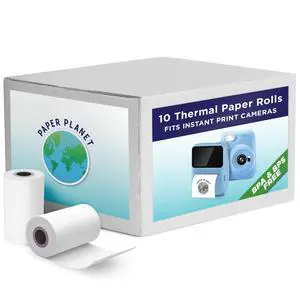 Phenol-Free Paper for Instant Camera Printers | 10 Rolls Phenol-Free Paper for Instant Camera Printers | 10 Rolls