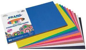 (Formerly SunWorks) Construction Paper, 10 Assorted Colors, 12" x 18", 50 Sheets (Formerly SunWorks) Construction Paper, 10 Assorted Colors, 12" x 18", 50 Sheets