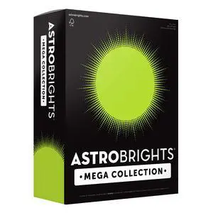 Mega Collection, Colored Paper, Neon Green, 625 Sheets, 24 lb/89 gsm, 8.5" x 11" - MORE SHEETS! (91672) Mega Collection, Colored Paper, Neon Green, 625 Sheets, 24 lb/89 gsm, 8.5" x 11" - MORE SHEETS! (91672)