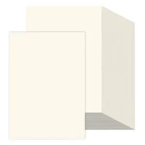 200 Sheets Ivory Printer Paper 8.5x11, 32 lb/120 gsm Stationery Paper, Cream Cardstock Paper Sheets for Printing, Copy, Crafts, Letters, Invitations, Laser & Inkjet Printer Compatible 200 Sheets Ivory Printer Paper 8.5x11, 32 lb/120 gsm Stationery Paper, Cream Cardstock Paper Sheets for Printing, Copy, Crafts, Letters, Invitations, Laser & Inkjet Printer Compatible