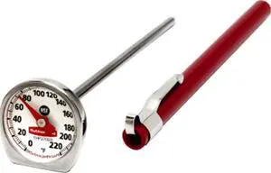 Food/Meat Instant Read Thermometer, Pocket Size, Dishwasher Safe, Red, For Meat/Food Cooking and Grilling/Oven Food/Meat Instant Read Thermometer, Pocket Size, Dishwasher Safe, Red, For Meat/Food Cooking and Grilling/Oven