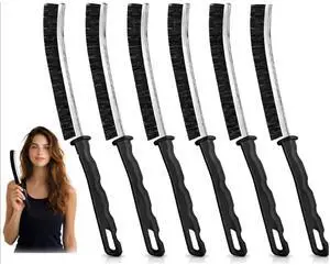 Crevice Cleaning Brush, Multi-Purpose Hard Bristle Brushes for Deep Cleaning Kitchen, Bathroom, Grout, Sink, Cup, Teapot, Bottle, Blender, Corners, Tight Spaces & More 6 Pcs Crevice Cleaning Brush, Multi-Purpose Hard Bristle Brushes for Deep Cleaning Kitchen, Bathroom, Grout, Sink, Cup, Teapot, Bottle, Blender, Corners, Tight Spaces & More 6 Pcs