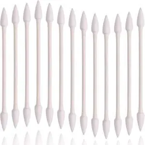 Precision Tip Cotton Swabs for Makeup,800 Count Double-Tipped Cotton Swabs with Paper Stick, 4 Packs, 200 Pieces 1 Pack (Pointed Shape) Precision Tip Cotton Swabs for Makeup,800 Count Double-Tipped Cotton Swabs with Paper Stick, 4 Packs, 200 Pieces 1 Pack (Pointed Shape)