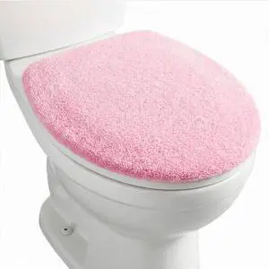 Microfiber Toilet Lid Cover, Non-Slip Soft Toilet Cover Adjustable Toilets Seat Covers Absorbent Machine Washable Covers Elastic Fits Most Round Elongated Toilets Bathroom Decor Microfiber Toilet Lid Cover, Non-Slip Soft Toilet Cover Adjustable Toilets Seat Covers Absorbent Machine Washable Covers Elastic Fits Most Round Elongated Toilets Bathroom Decor